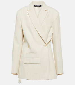 Jacquemus La Veste Tibau linen-blend blazer