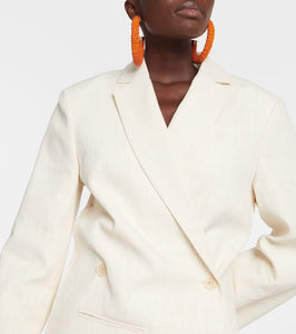 Jacquemus La Veste Tibau linen-blend blazer