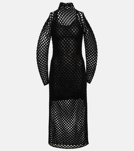 Alaia Sheer net gown