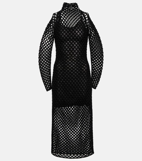 Alaia Sheer net gown