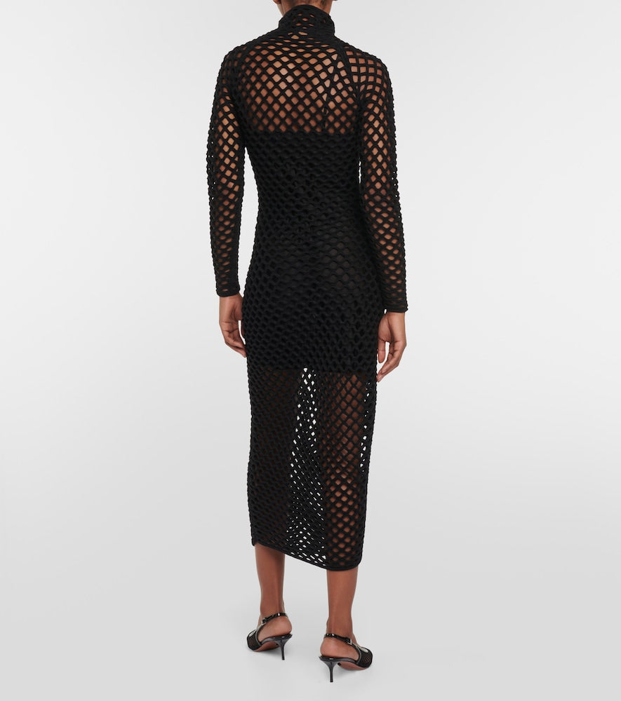 Alaia Sheer net gown