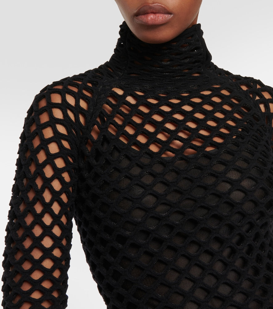 Alaia Sheer net gown