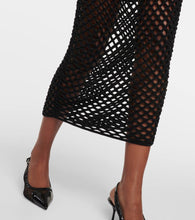 Alaia Sheer net gown