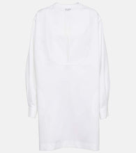Alaia Cotton poplin minidress