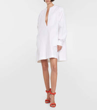 Alaia Cotton poplin minidress
