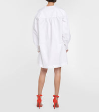 Alaia Cotton poplin minidress