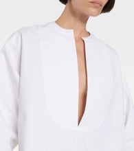 Alaia Cotton poplin minidress