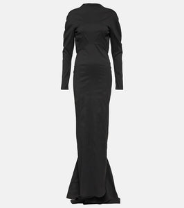 Alaia Embellished taffeta gown