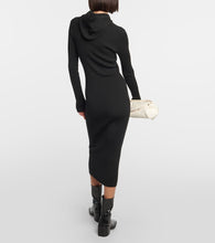 Jil Sander Wool-blend midi dress