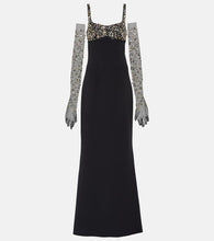 Safiyaa Beatriz embellished gown