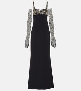 Safiyaa Beatriz embellished gown