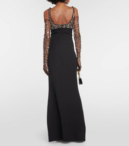 Safiyaa Beatriz embellished gown