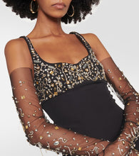 Safiyaa Beatriz embellished gown
