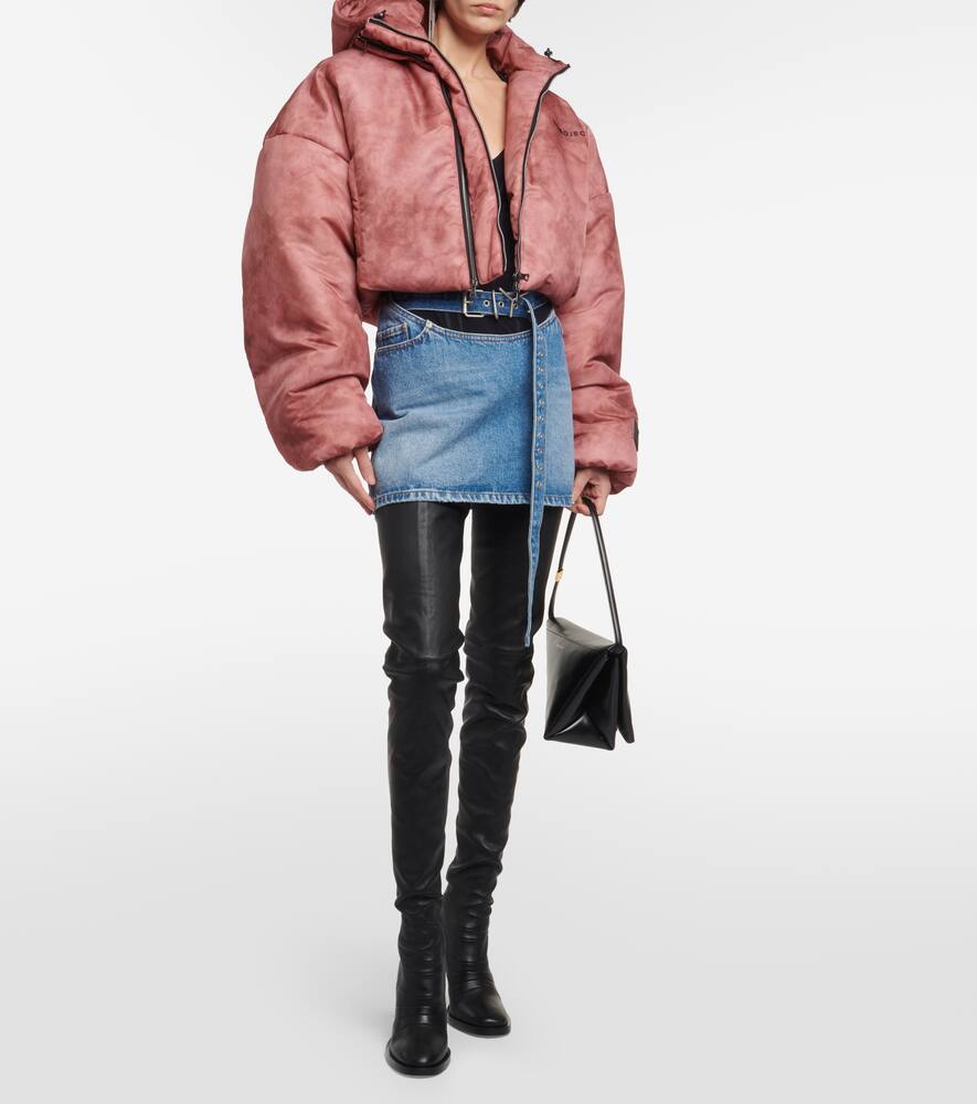 Y/Project Cropped puffer jacket