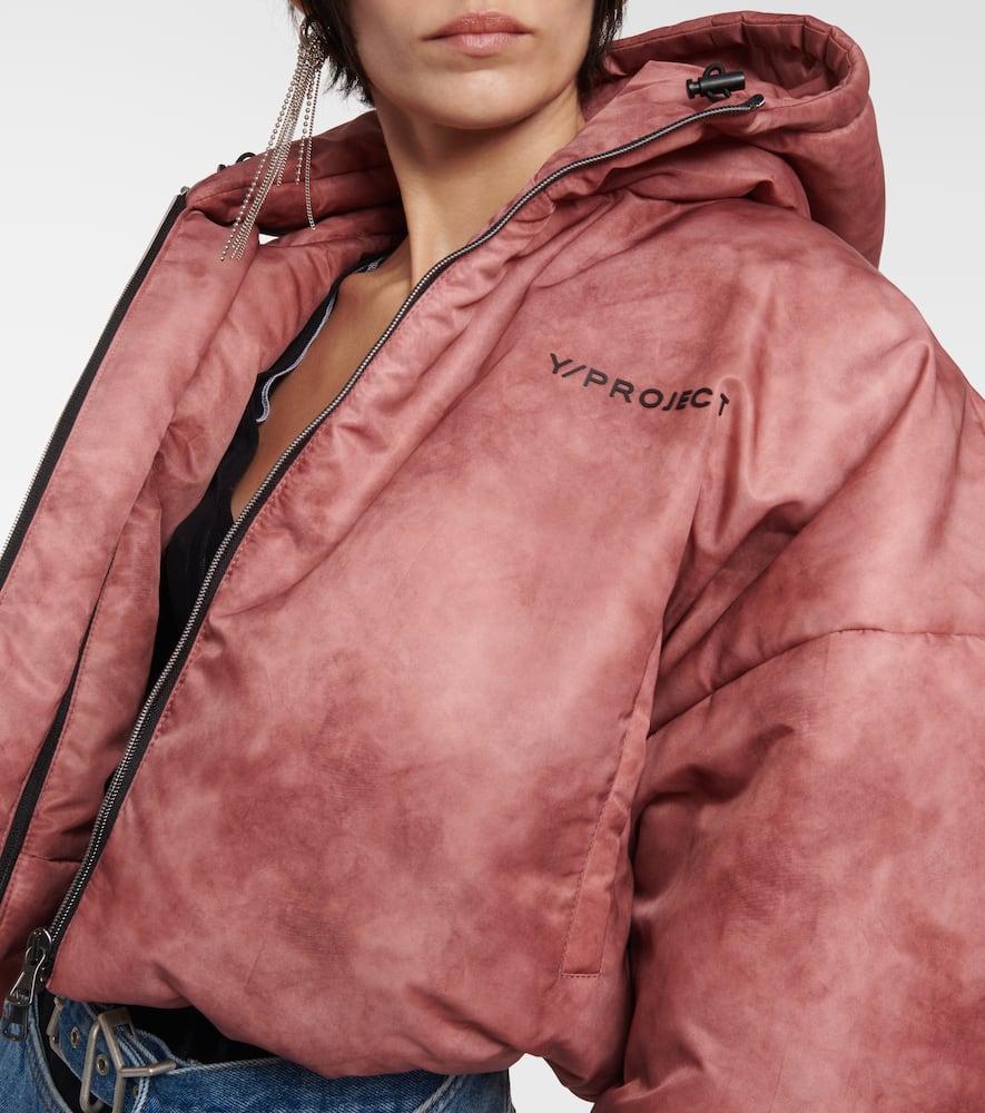 Y/Project Cropped puffer jacket