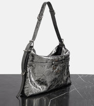 Givenchy Voyou Medium metallic leather shoulder bag