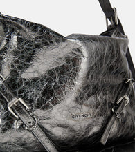 Givenchy Voyou Medium metallic leather shoulder bag