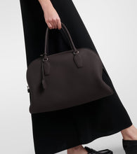 The Row India Medium leather tote bag