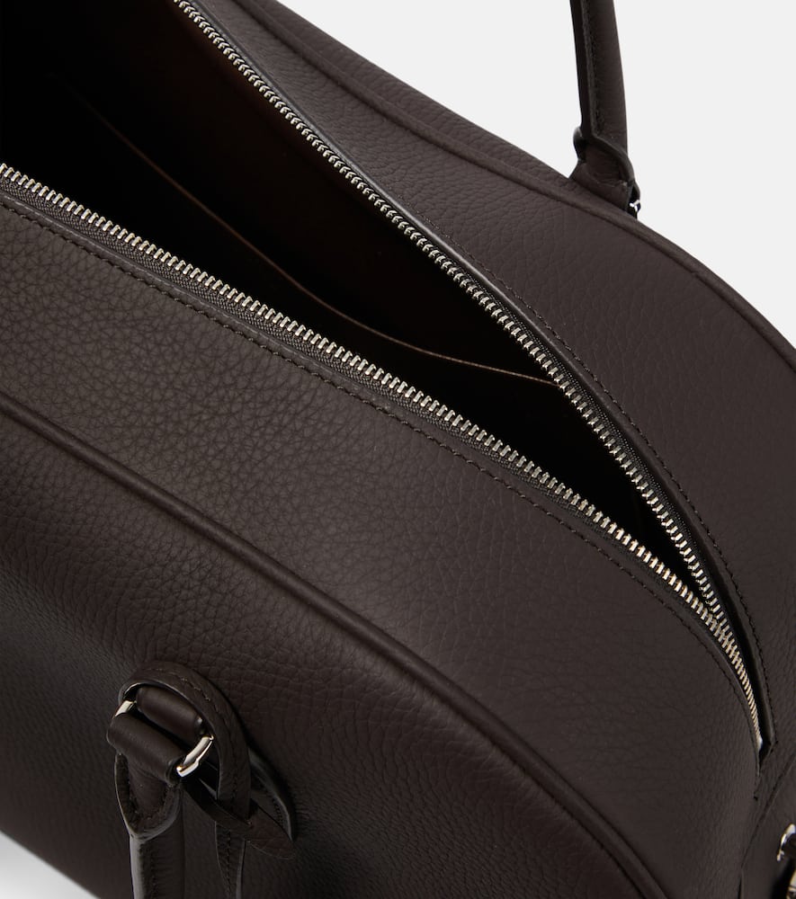 The Row India Medium leather tote bag