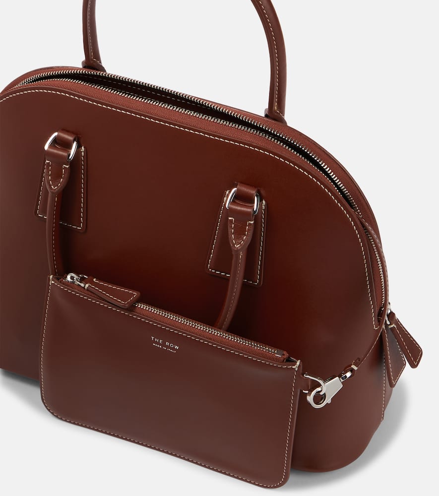 The Row Nina Small leather tote bag
