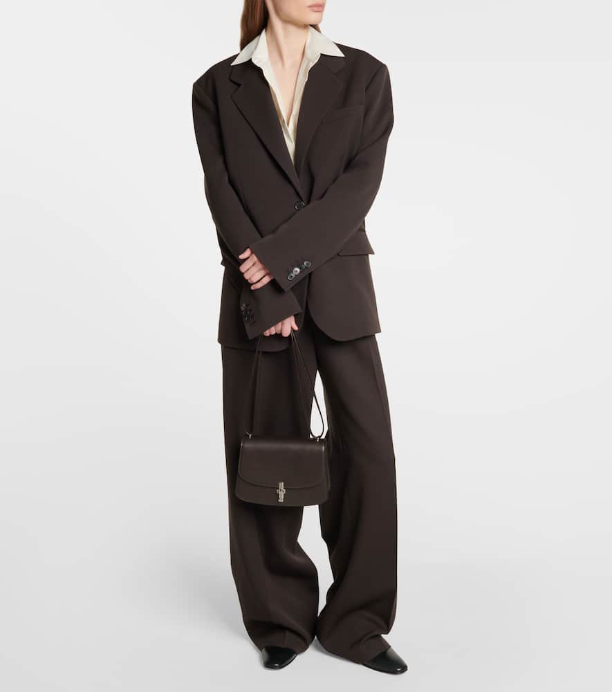 The Row Sofia 8.75 leather shoulder bag