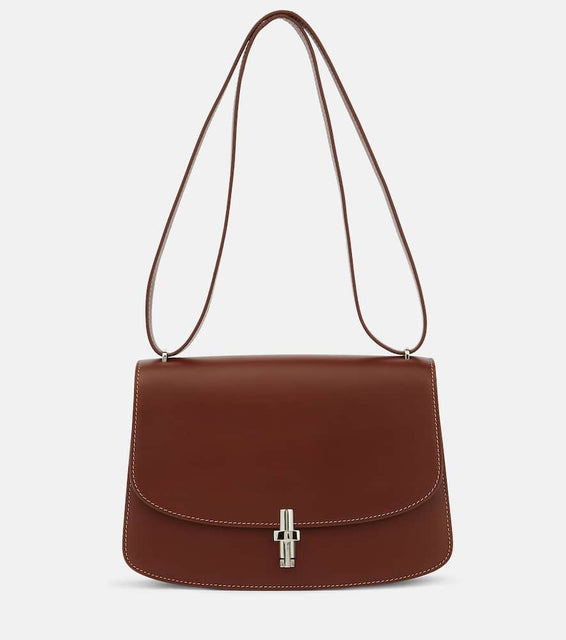 The Row Sofia 10 leather shoulder bag. Shop The Row Shoulder Bags for women now.