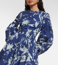 Erdem Floral cotton poplin minidress