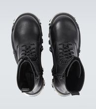 Balenciaga Bulldozer leather lace-up boots