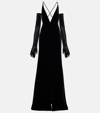 Costarellos Velvet gown