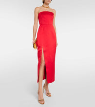 Emilia Wickstead Strapless midi dress