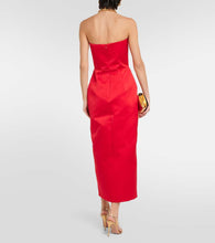 Emilia Wickstead Strapless midi dress