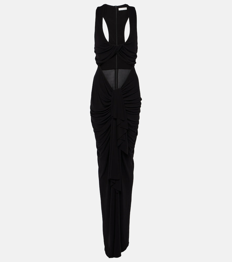 Christopher Esber Vivenda cutout jersey maxi dress. Christopher Esber Vivenda 镂空针织长裙