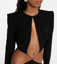 MÔNOT Cutout crêpe maxi dress