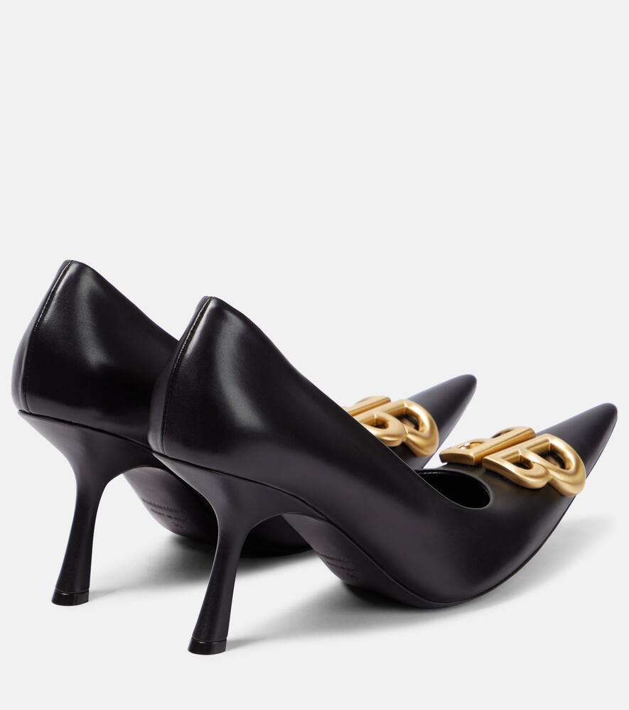 Balenciaga Flex BB 90 leather pumps