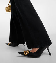 Balenciaga Flex BB 90 leather pumps