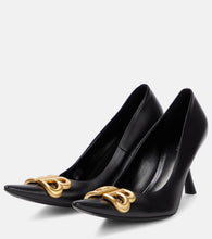 Balenciaga Flex BB 90 leather pumps