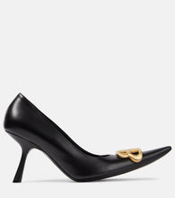 Balenciaga Flex BB 90 leather pumps
