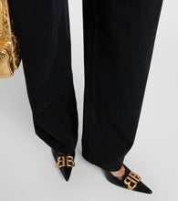 Balenciaga Flex BB 90 leather pumps