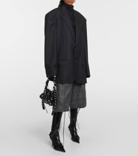 Balenciaga Cagole leather knee-high boots