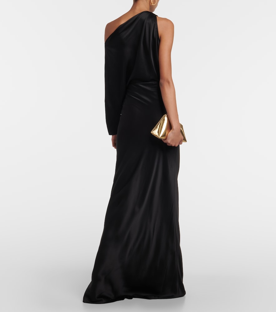 The Sei Silk satin maxi skirt