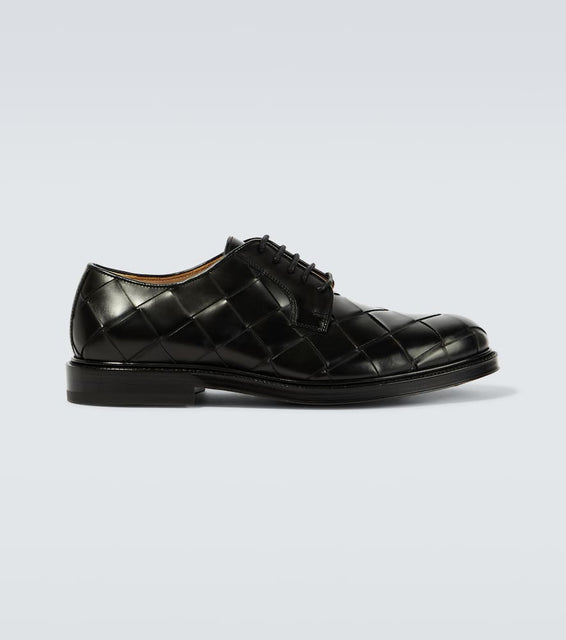 Bottega Veneta Intrecciato leather Derby shoes