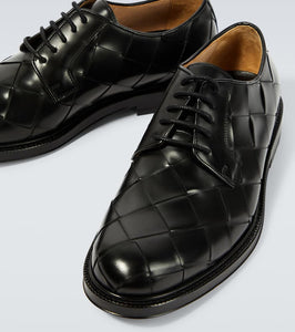 Bottega Veneta Intrecciato leather Derby shoes