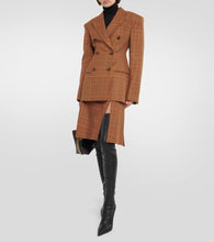 Stella McCartney Checked virgin wool blazer