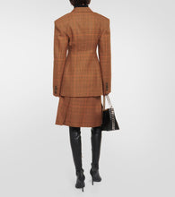 Stella McCartney Checked virgin wool blazer