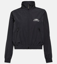 Balenciaga 3B Sports Icon poplin track jacket - Balenciaga 3B 运动偶像府绸运动外套