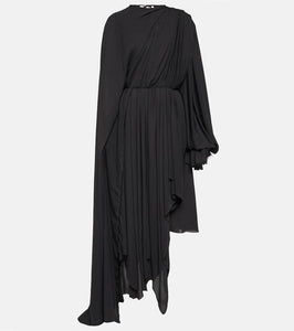 Balenciaga Asymmetric cr√É¬™pe minidress