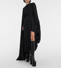 Balenciaga Asymmetric cr√É¬™pe minidress