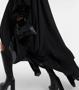 Balenciaga Asymmetric cr√É¬™pe minidress