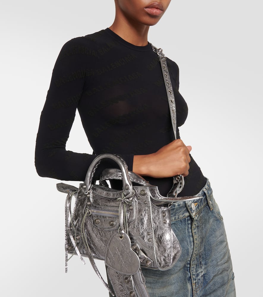 Balenciaga Neo Cagole XS leather tote bag