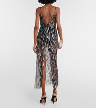 Rodarte Embellished semi-sheer maxi dress